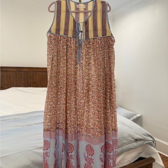 Daughters of India Aahna Dress in Blue Bell ~ Never worn - Picture 2 of 8